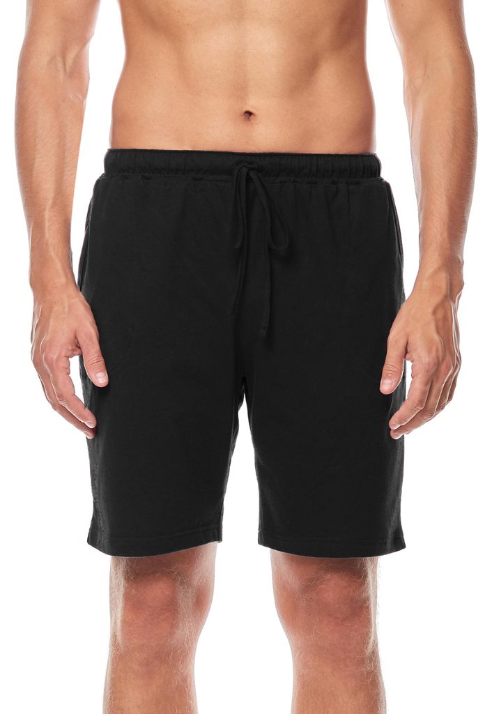 Timone Hommes Pantalon de pyjama court TI30-114 (Noir, L) Image du produit 