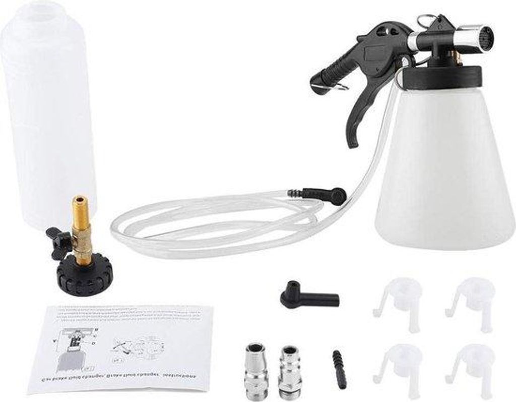 Pneumatische Garage-Vacuümpomp-Kit 90-120PSI - Schnelle Entlüftungspumpe