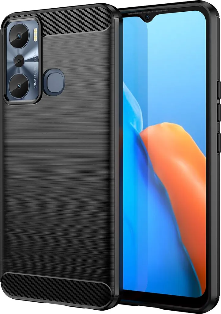 Custodia KARBON Infinix Hot 20i Nero - Protezione Blindata Anti-Urto - 1