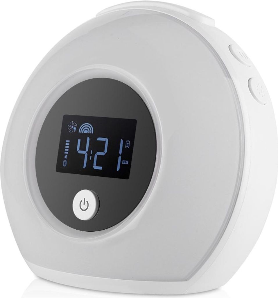 Garsent Bluetooth-Lautsprecher, Wireless Bluetooth-Lautsprecher mit Wecker, Bunte Nachtlicht Kinder Bluetooth-Lautsprecher fr Schlafzimmer.