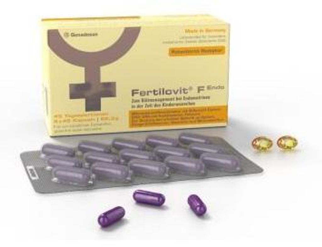 Fertilovit F Endo gélules 90 pc – gestion nutritionnelle Image du produit 