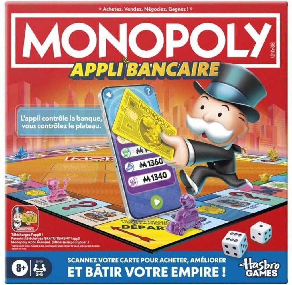 Tischspiel Monopoly Monopoly Appli Bancaire