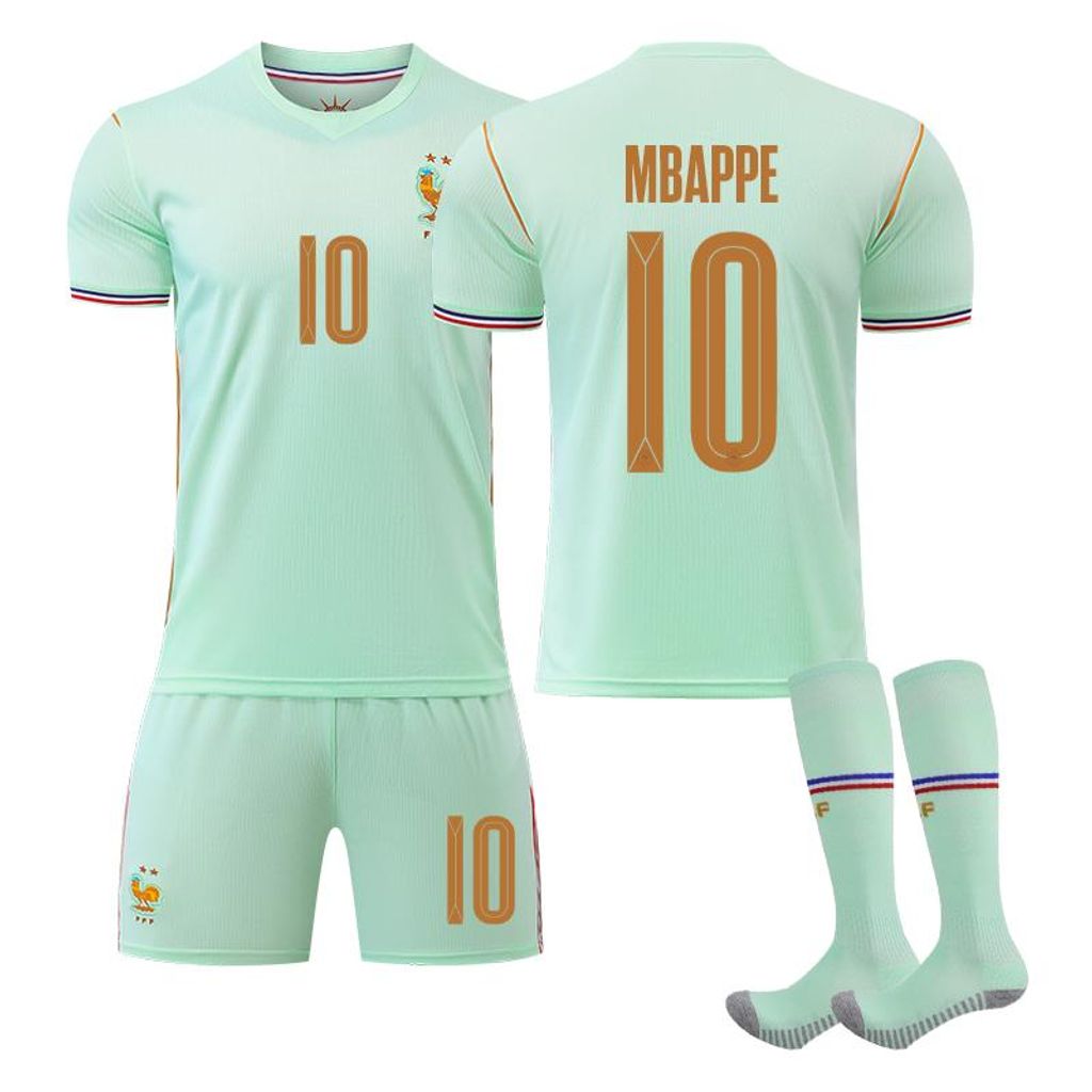 #10 MBAPPE Maglia da calcio da trasferta Francia Coppa del Immagine del prodotto 