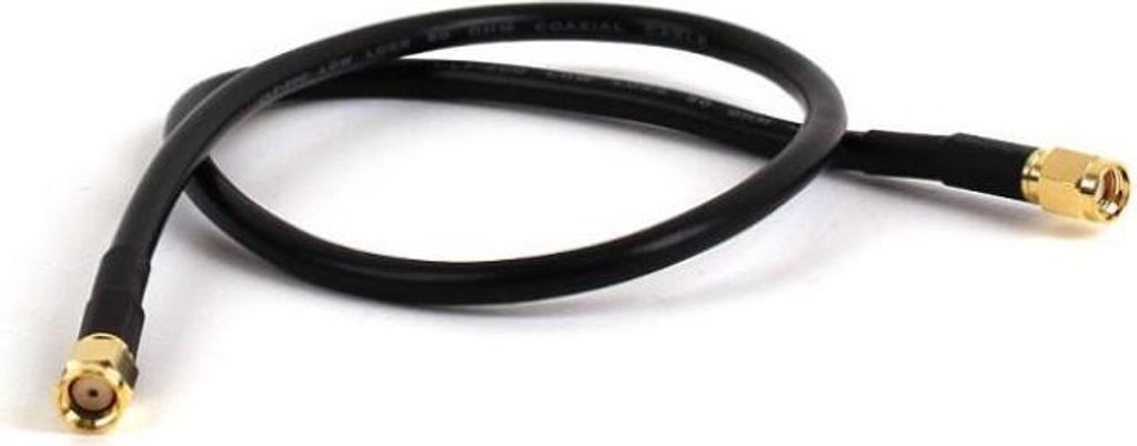 HDF200 0,5m Antennenkabel RP-SMA Stecker zu Stecker Koaxial