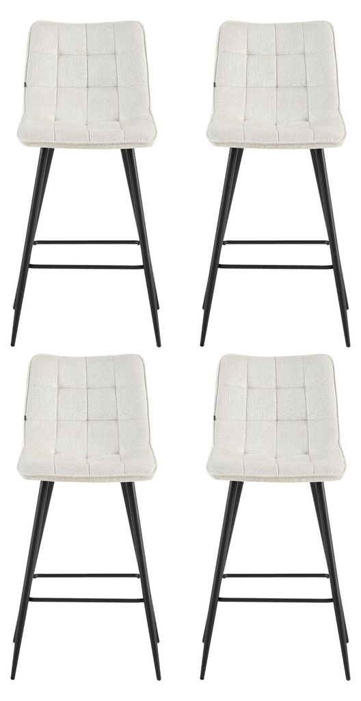 4er-Set Barhocker Lucille aus Perfect Harmony - Beige