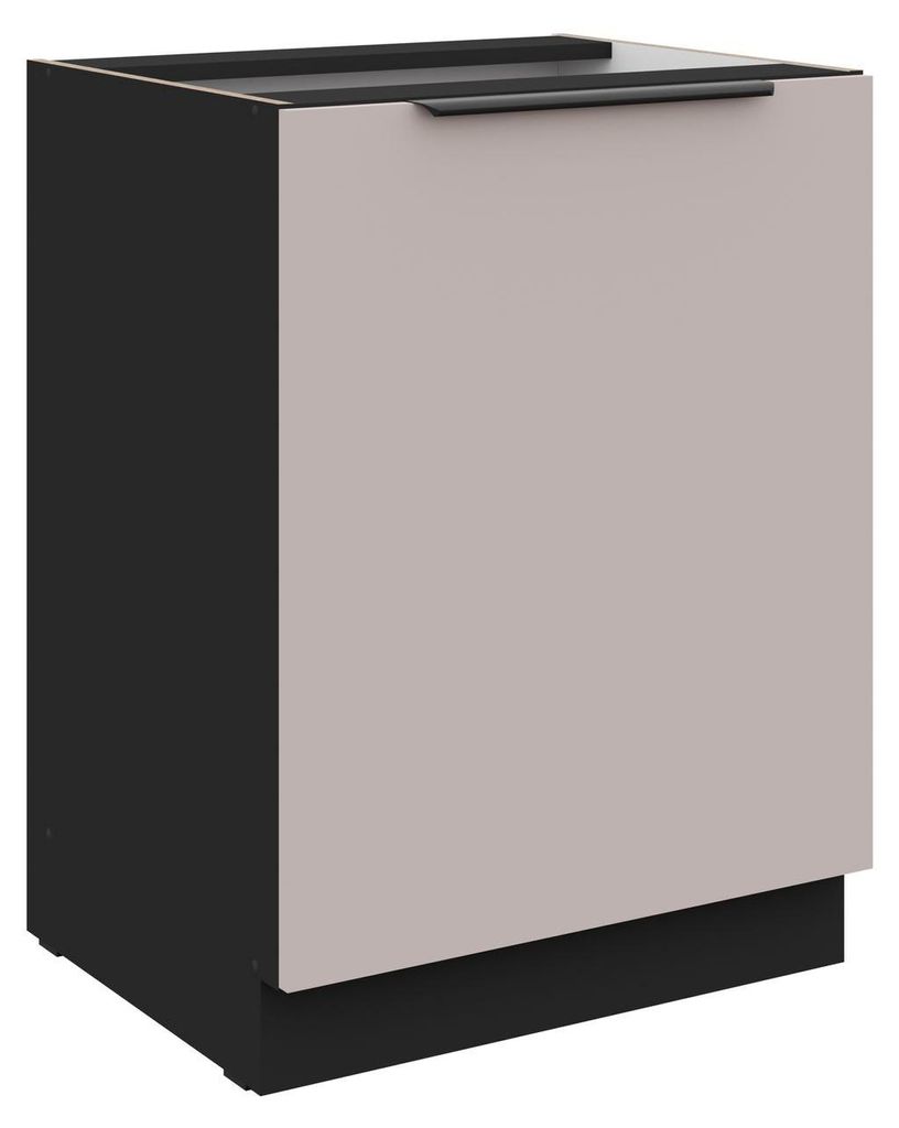 Küchen Unterschrank 60 cm Küche ARONA Kaschmir beige matt + Produktbild 