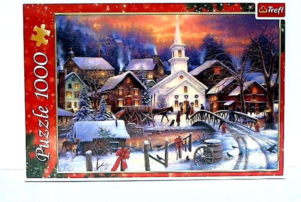 Trefl Puzzle „Weiße Weihnachten“ – 1000 Teile, Premium-Qualität, Für Erwachsene Und Kinder Ab 12 Jahren