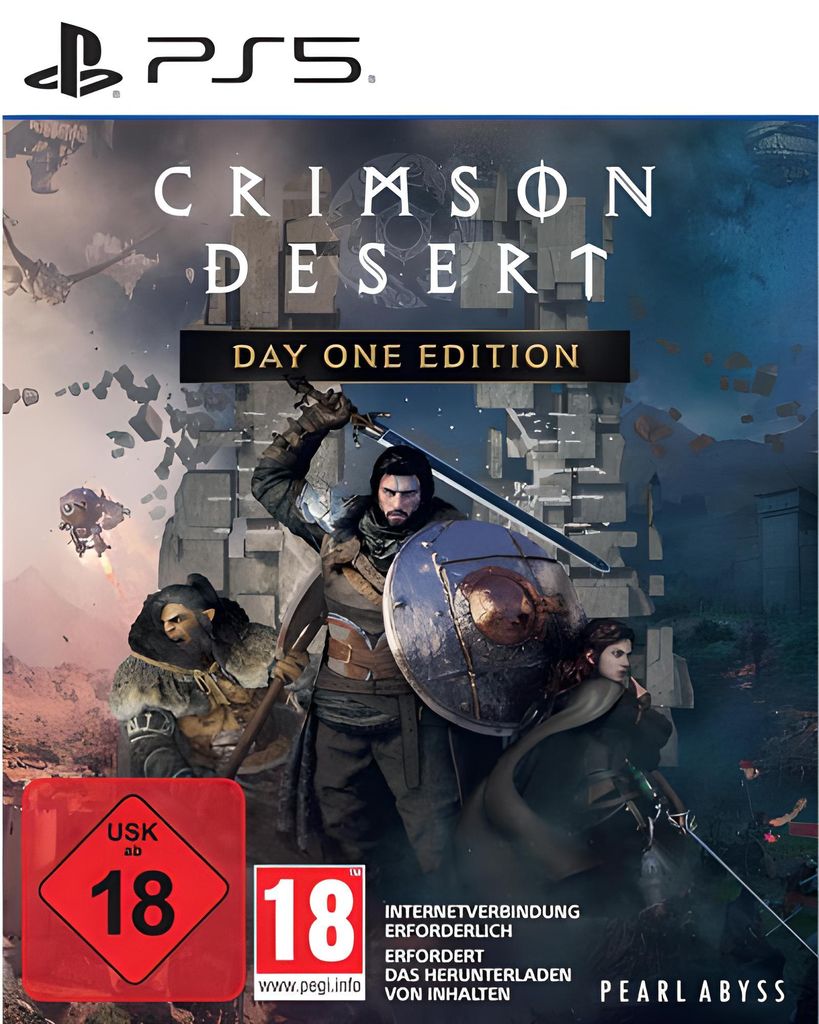 Pearl Abyss Crimson Desert Day One Edition – PS5-Spiel + Produktbild 