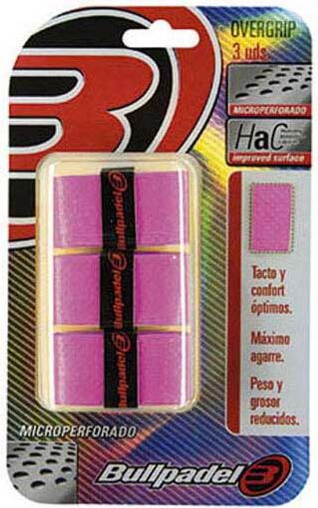 Bullpadel Gb1201 3 Units Fluor Pink One Size