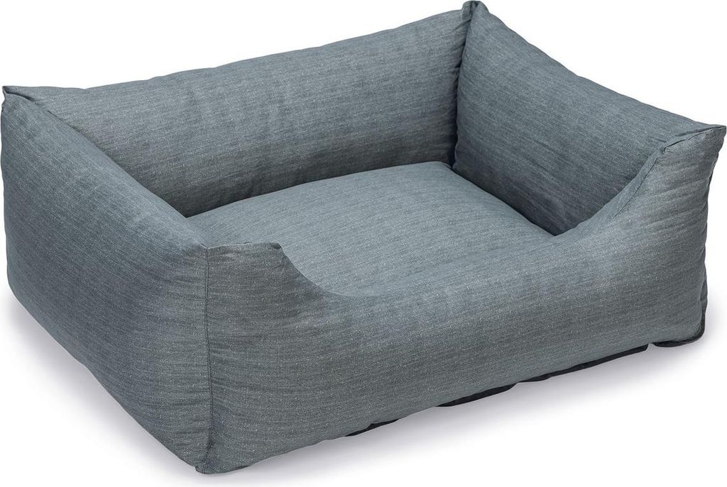 Beeztees Liegebett Sofixa - Hundekorb - Grau - 80x70x25 cm