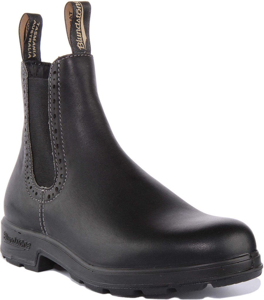 Blundstone 1448 Leder Chelsea Stiefel Schwarz – 6 Produktbild 