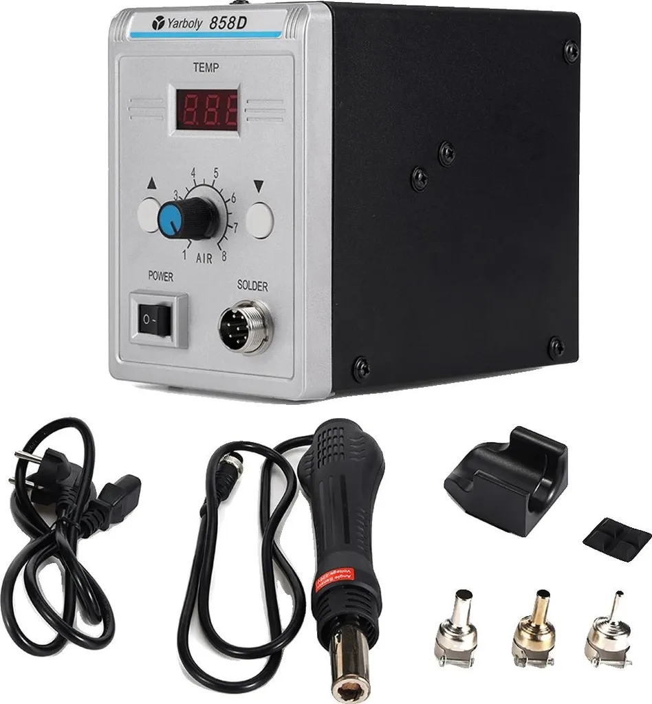 Décapeur thermique électronique 700W 120L/min pour soudure CMS SMD