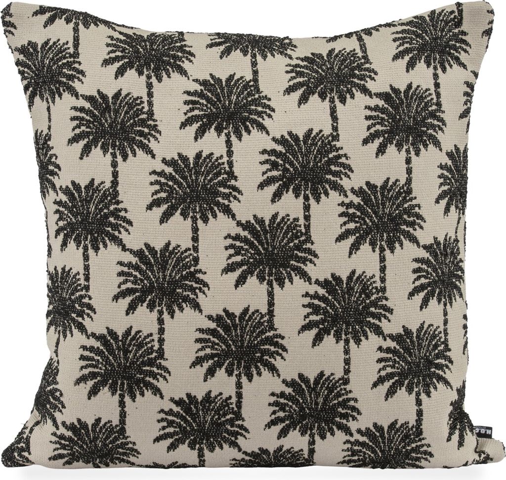 H.O.C.K. Vamosa Palms Outdoor Wendekissen 60x60cm schwarz Produktbild 