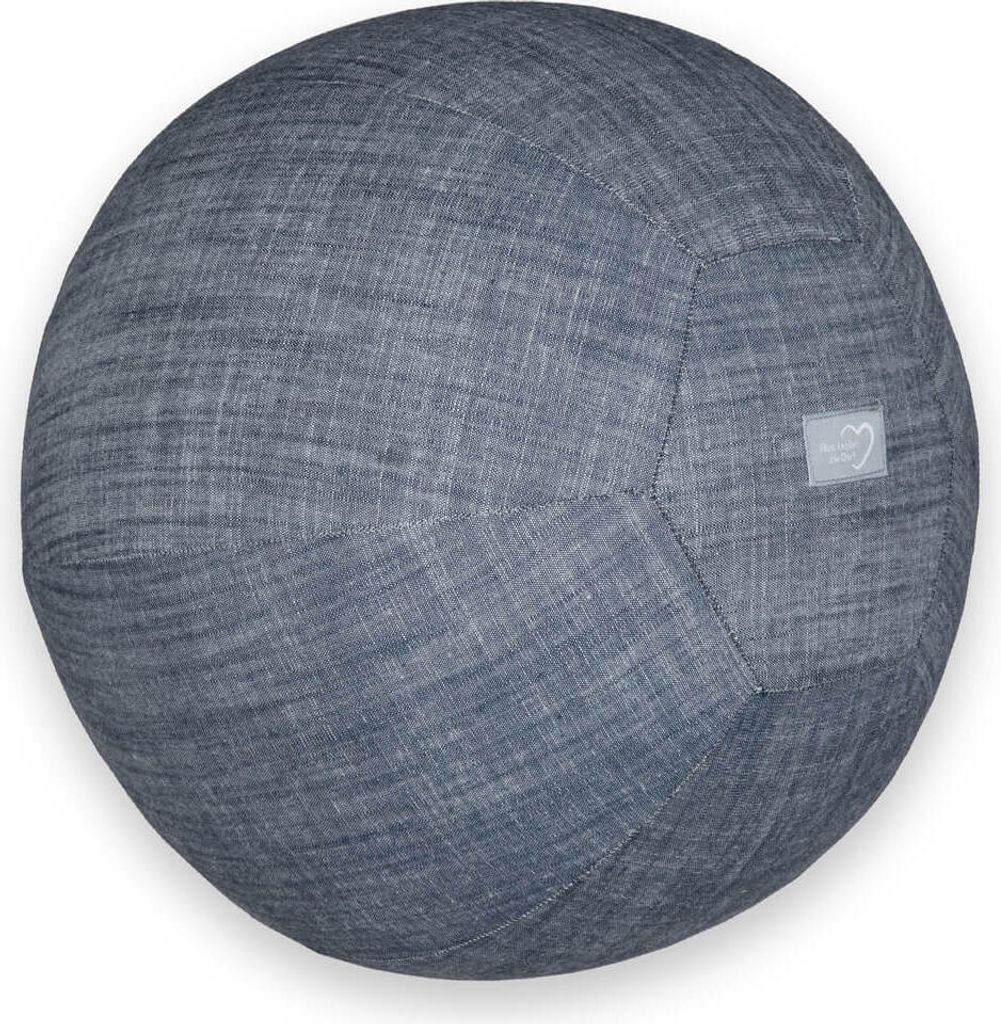 HOPPEDIZ Kinderball Luftballon-Hülle Denim