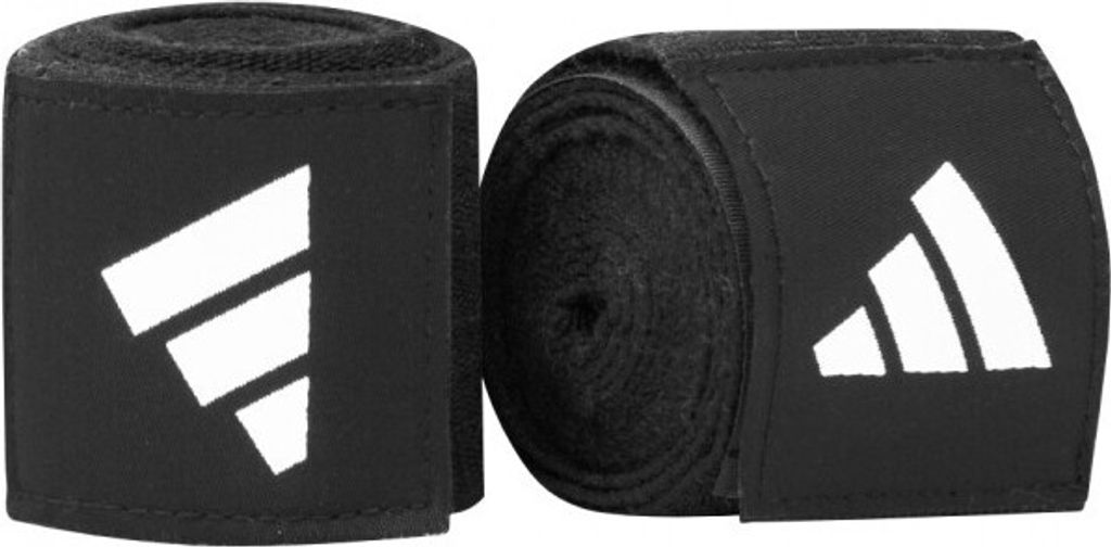 Adidas Boxbandagen elastisch 450cm, schwarz