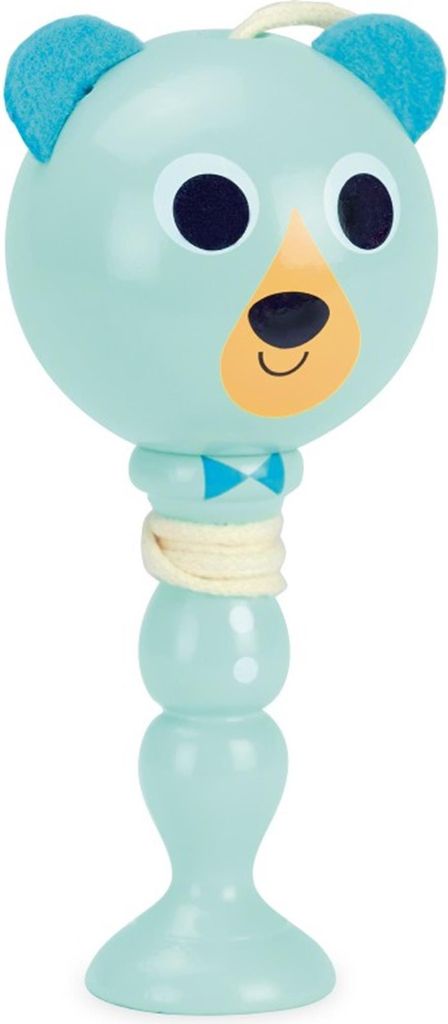 Vilac Luftballon am Stiel Teddybär türkis