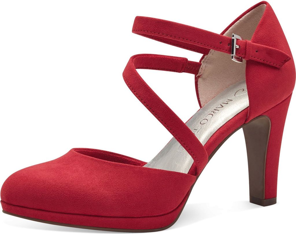 MARCO TOZZI Damen Pumps Schnalle Riemen Trichterabsatz Produktbild 5