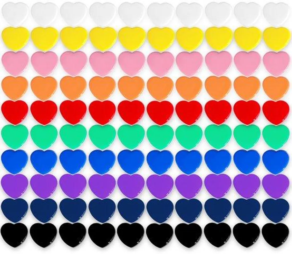 Aimants de Tableaux Blancs en Lot de 100 - Petits Aimants Colorés