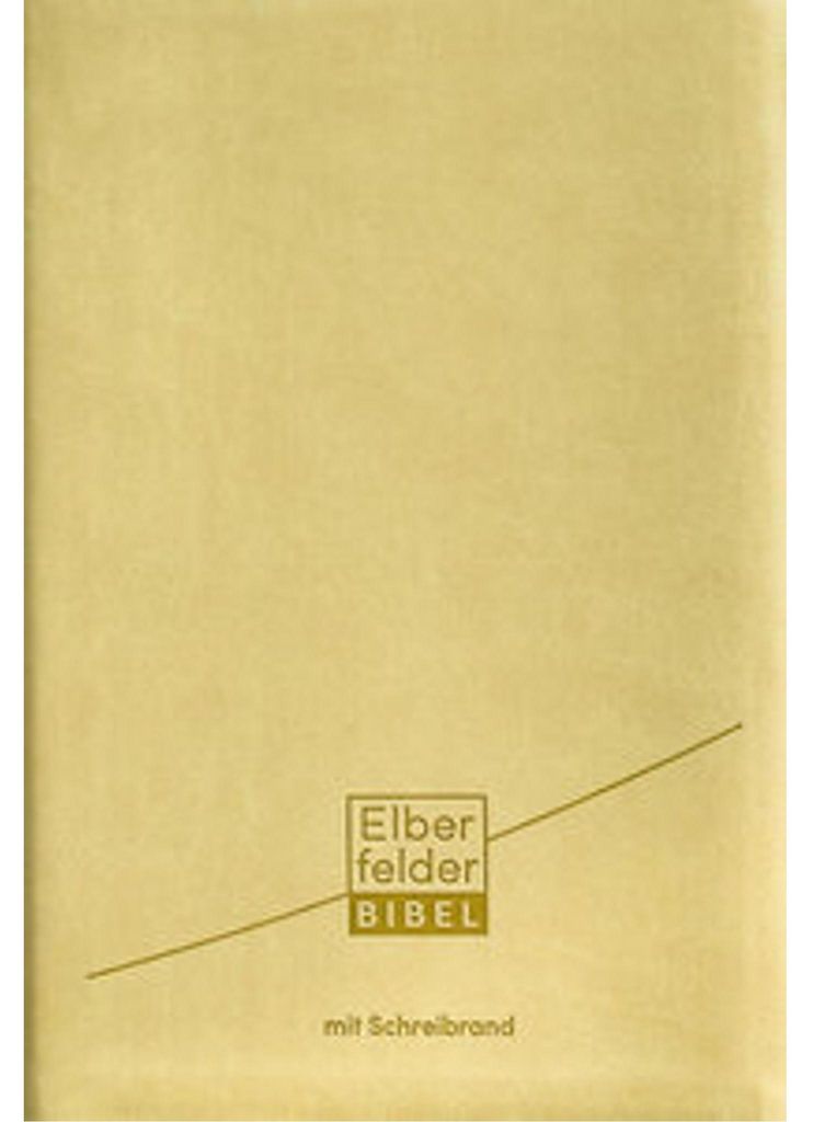 Elberfelder Bibel - mit Schreibrand, Kunstleder Produktbild 