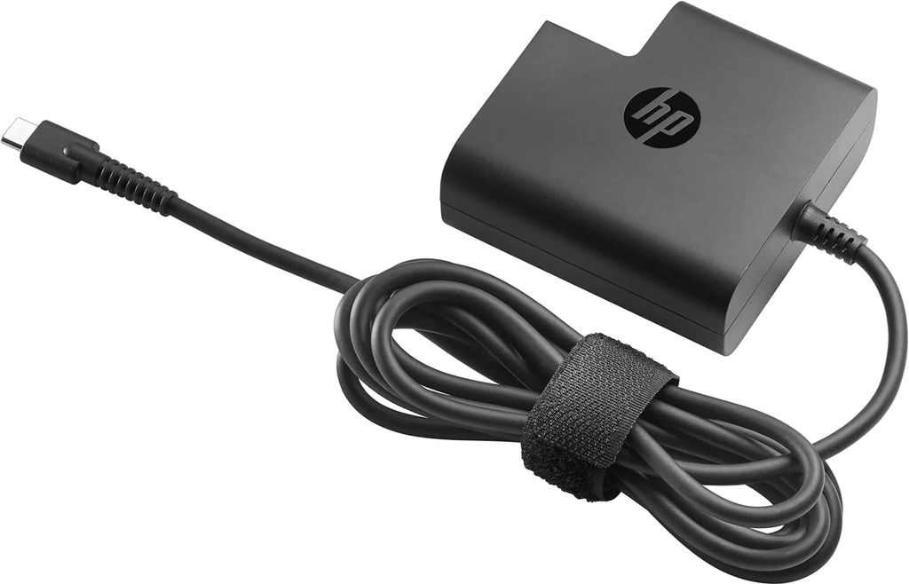 HP L30757-002 USB-C Netzteil - Notebook - Schwarz Produktbild 