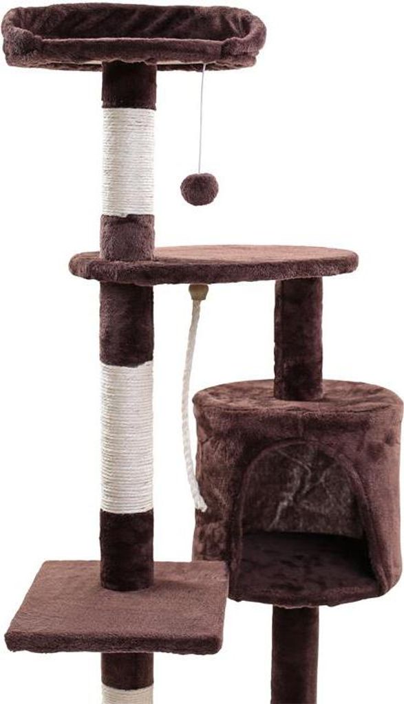 Kratzbaum Katzenbaum Katzenkratzbaum 112 cm Kletterbaum Produktbild 8