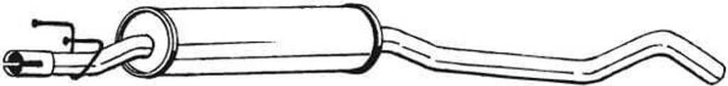 Bosal Mittelschalldämpfer 281-541