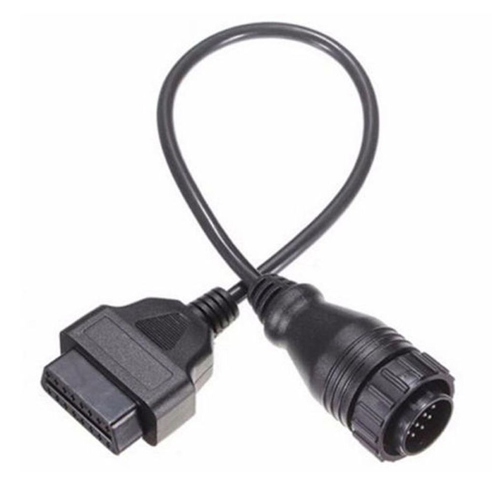D24C OBD2 auf OBD1 Adapterkabel 40 cm – 14-Pin Rund Produktbild 