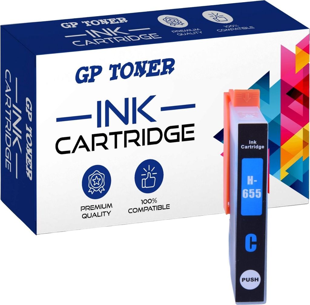 Tusz do HP 655 DeskJet Ink Advantage 3525 4615 4625 5525 Zdjęcie produktu 