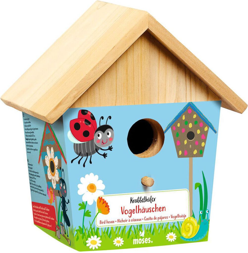 moses. Krabbelkäfer Vogelhäuschen Produktbild 