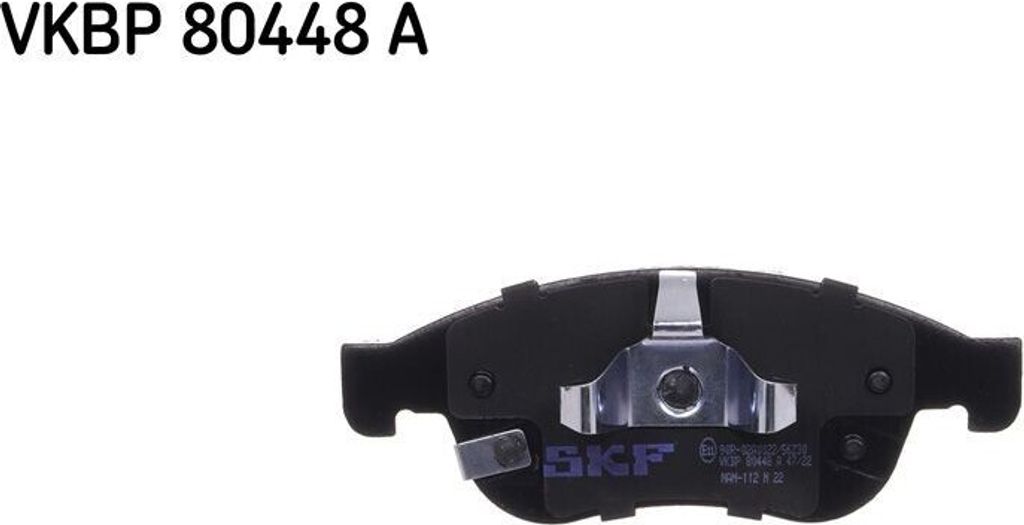 SKF VKBP 80448 A Bremsbelagsatz, Scheibenbremse OE 77367213 kompatibel mit 500X, Renegade