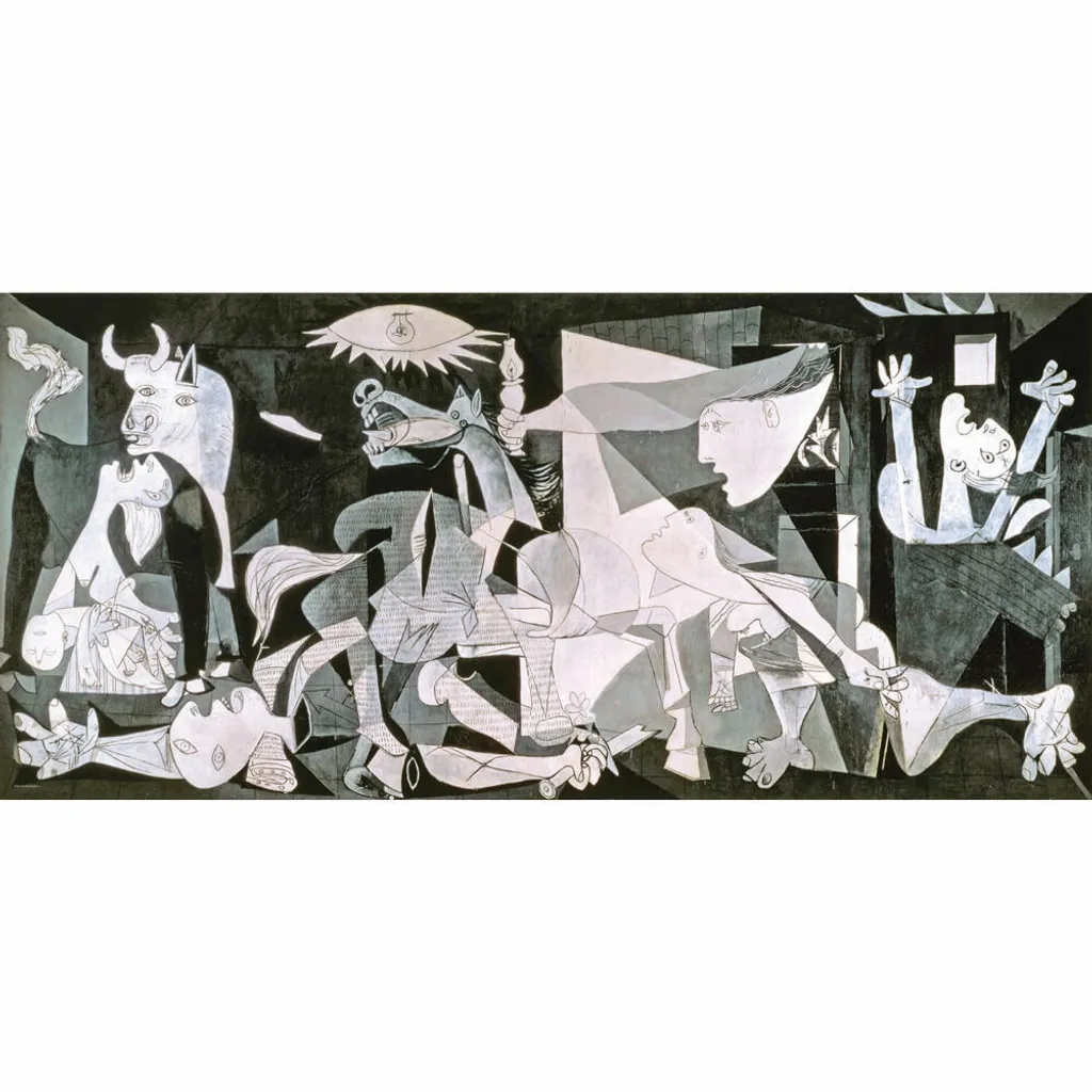 Puzzle Guernica Picasso 1000 pièces finition mate haute qualité 68x48