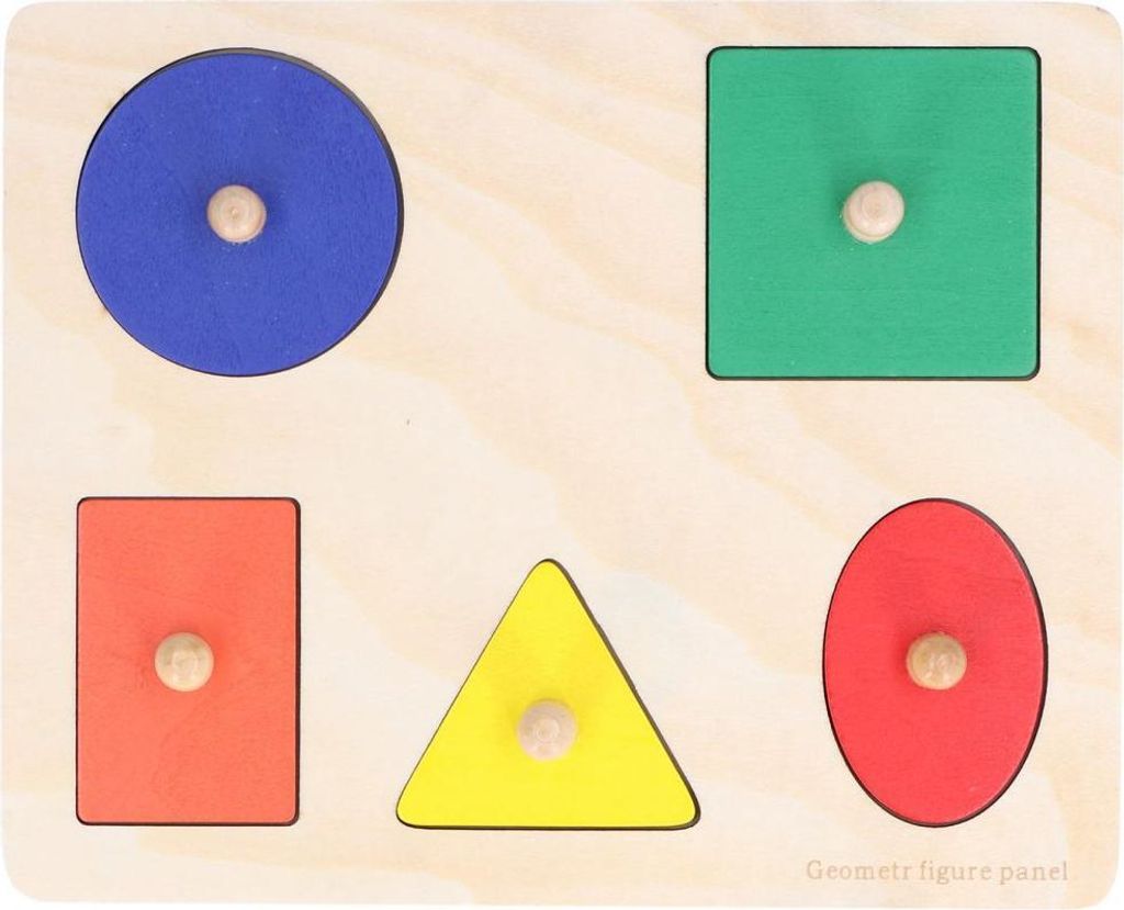 Holzpuzzle fš¹r Kleinkinder šC Frš¹hkindliche Lernspiele zum Erlernen geometrischer Formen