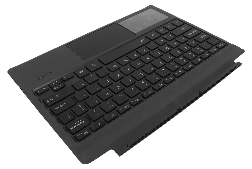 Clavier Rétroéclairé 7 Couleurs pour Surface Pro avec Trackpad Précis