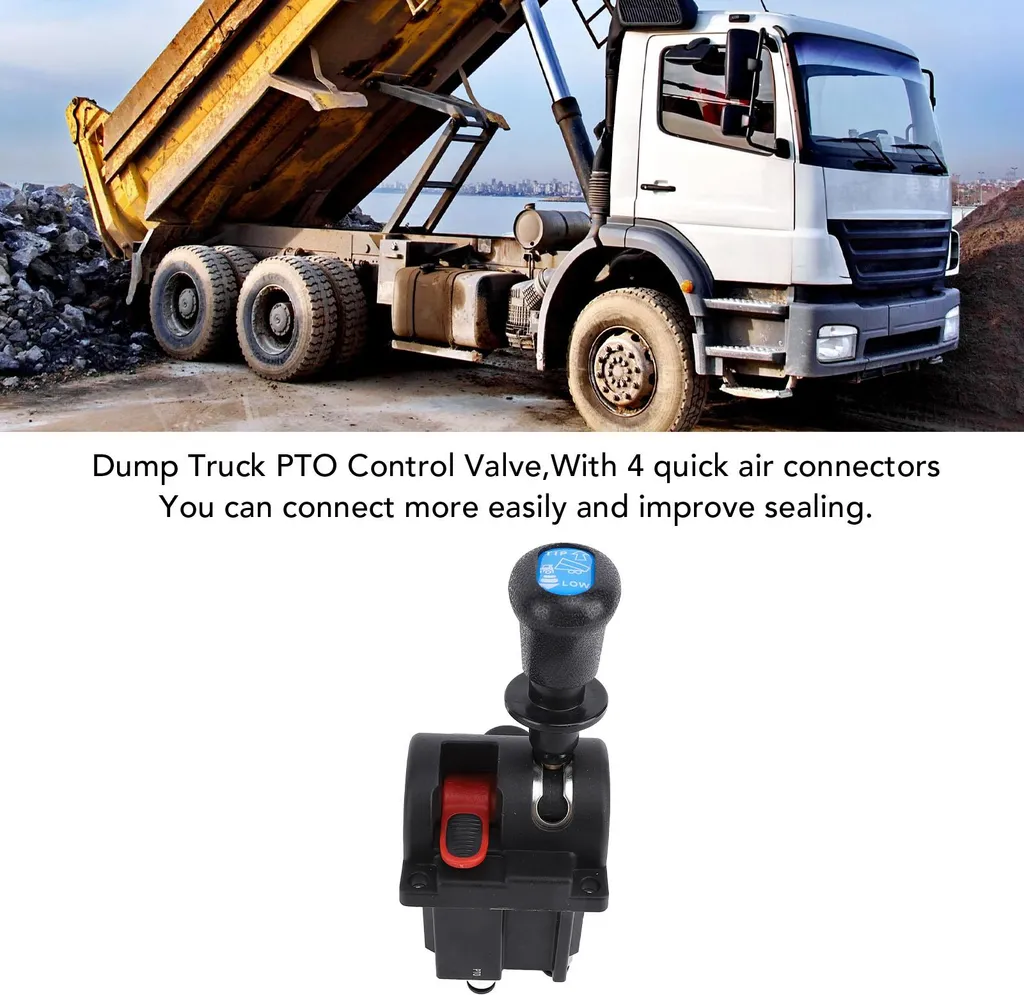 Commande de benne hydraulique 3 positions pour camion avec prise de force