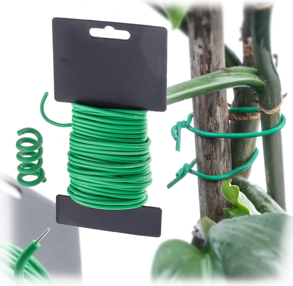 Nastro per piante KADAX TPR, 8 m, verde
