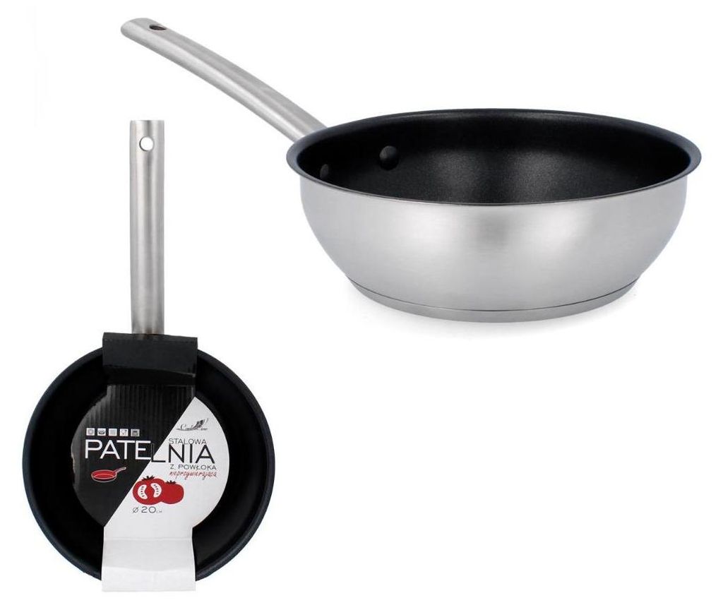 Kir5902 20Cm Ocelová Pánev S Nepřilnavým Povrchem Obrázek produktu 
