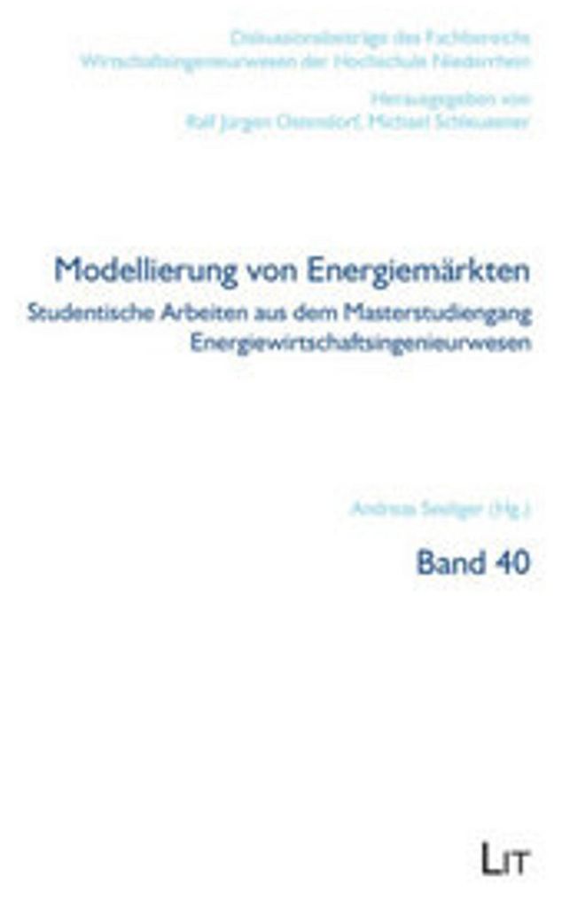 Modellierung von Energiemärkten