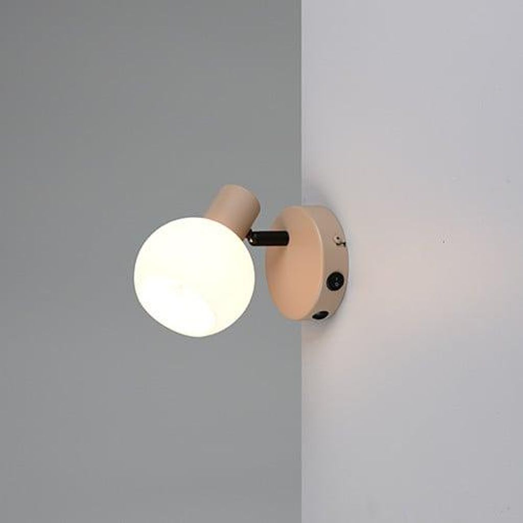Reality Wandlampe Boba warm beige E14 Produktbild 