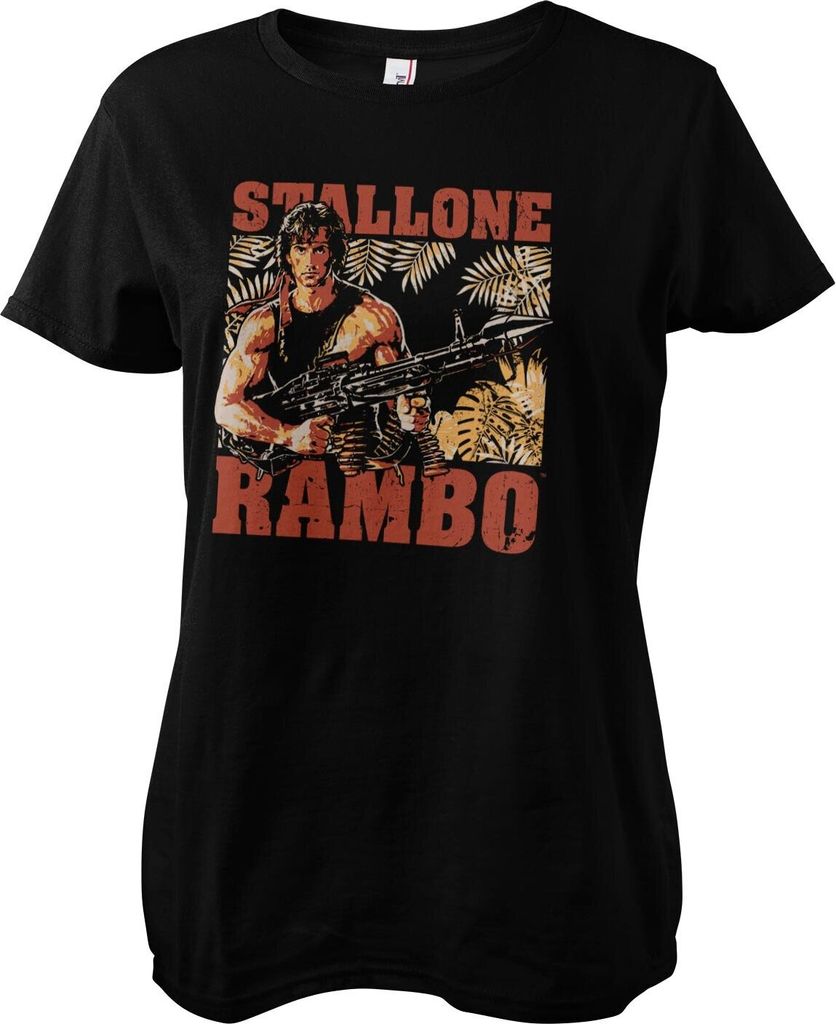 Rambo Djungle Girly Tee - X-Large - Black