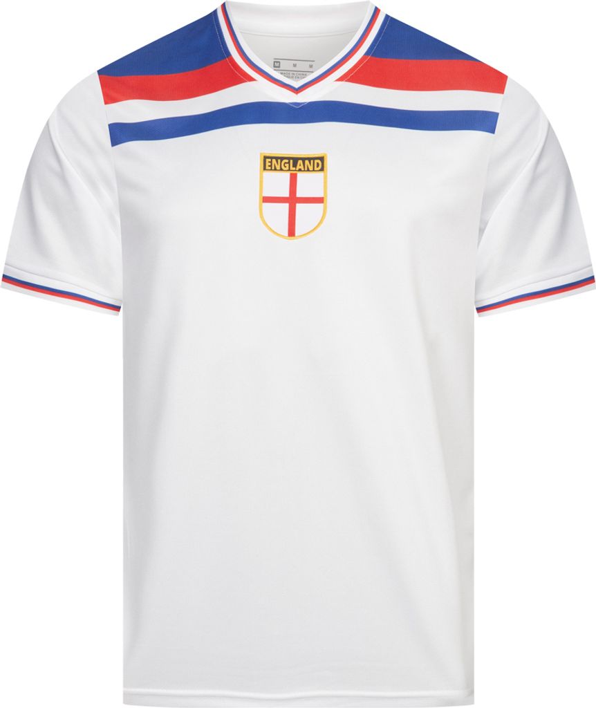 JELEX Maglia da uomo Inghilterra Retro History bianca L Immagine del prodotto 