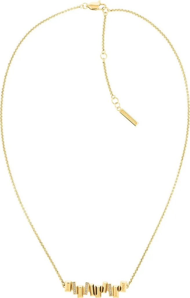 Collier Anti-Ternissement en Acier Doré Calvin Klein - Fini les Allergies