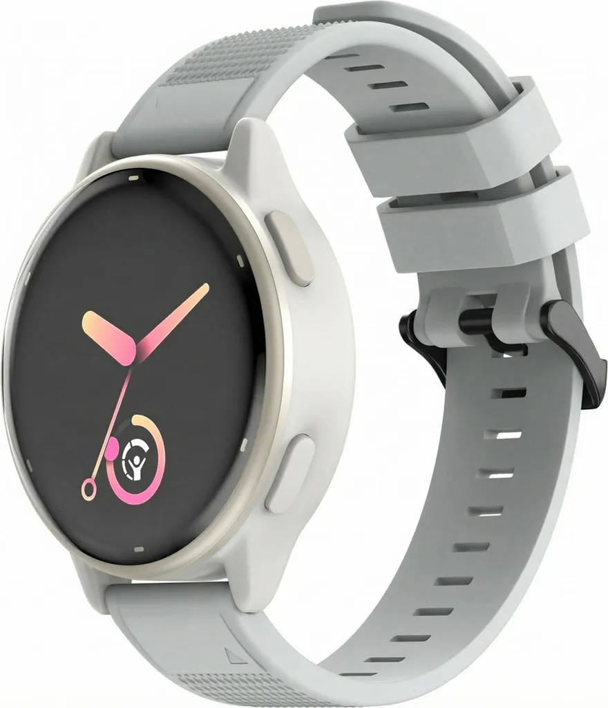 imoshion QuickFit® Cinturino in silicone - Connettore Garmin 22 mm - Grigio