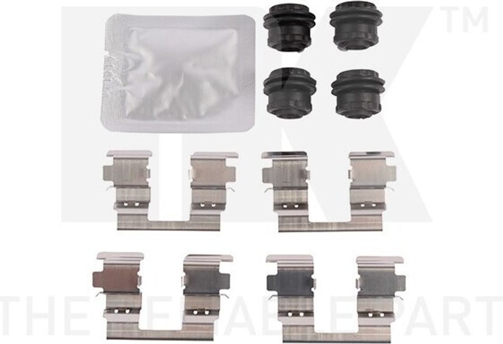 Zubehörsatz, Scheibenbremsbelag