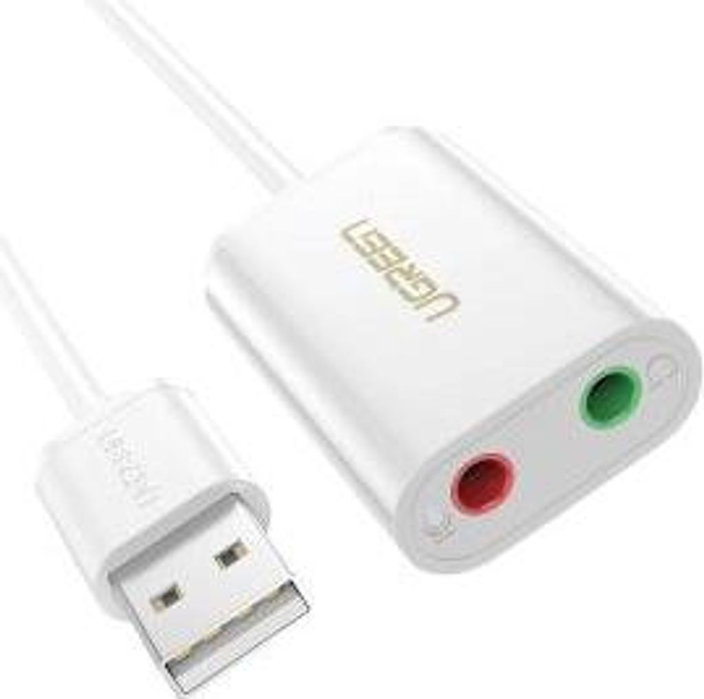 Externe USB Soundkarte Mit 3,5mm Klinke - Mikrofon & Kopfhörer, Plug & Play Für PC Laptop PS4 PS5 Windows Mac