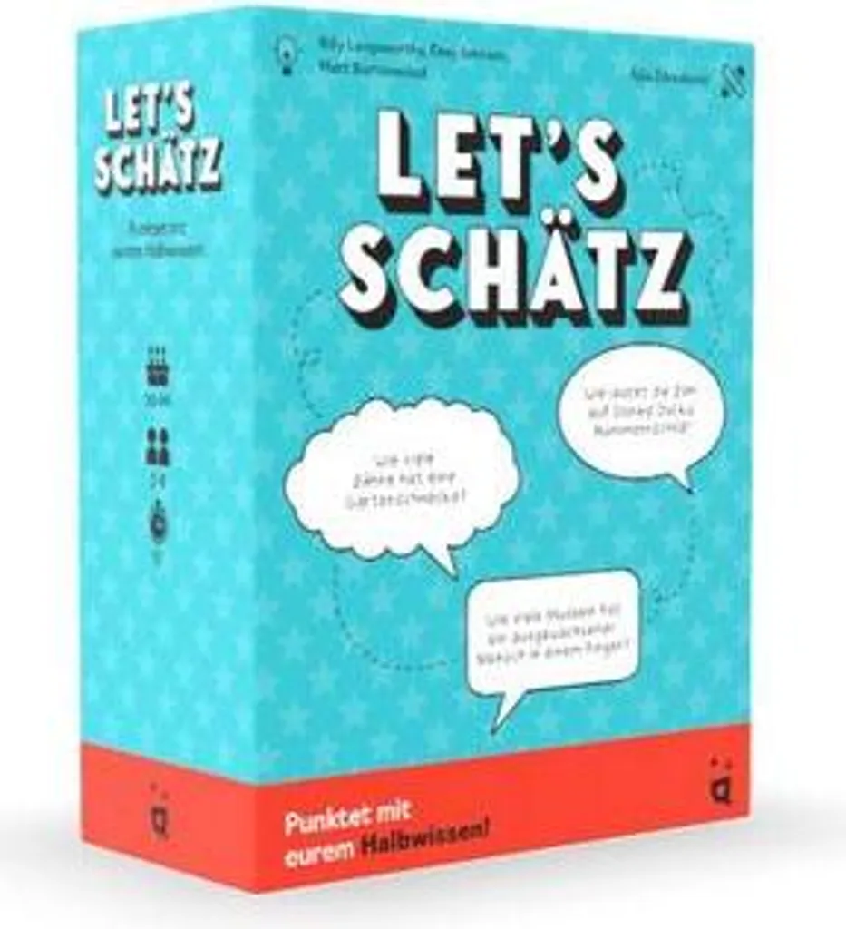 Let's Schätz Jeu d'Estimation Passionnant Classement Ordre Croissant