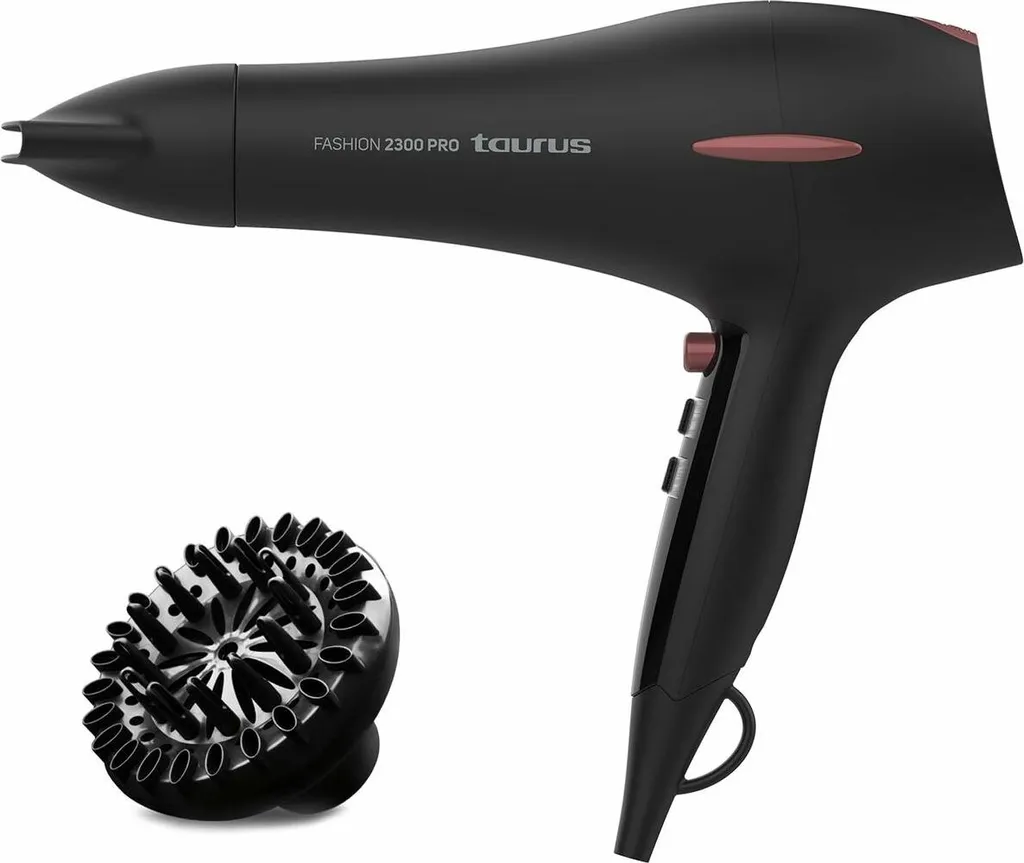Sèche-cheveux Taurus 2200W Noir : Adieu Frisottis et Temps de Séchage Long - 3
