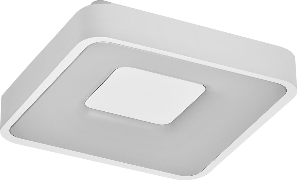 OSRAM Orbis Piana LED Deckenleuchte 290mm, 16W, 3000K Warmweiß, Click-DIM, Weiß, Metall, IP20