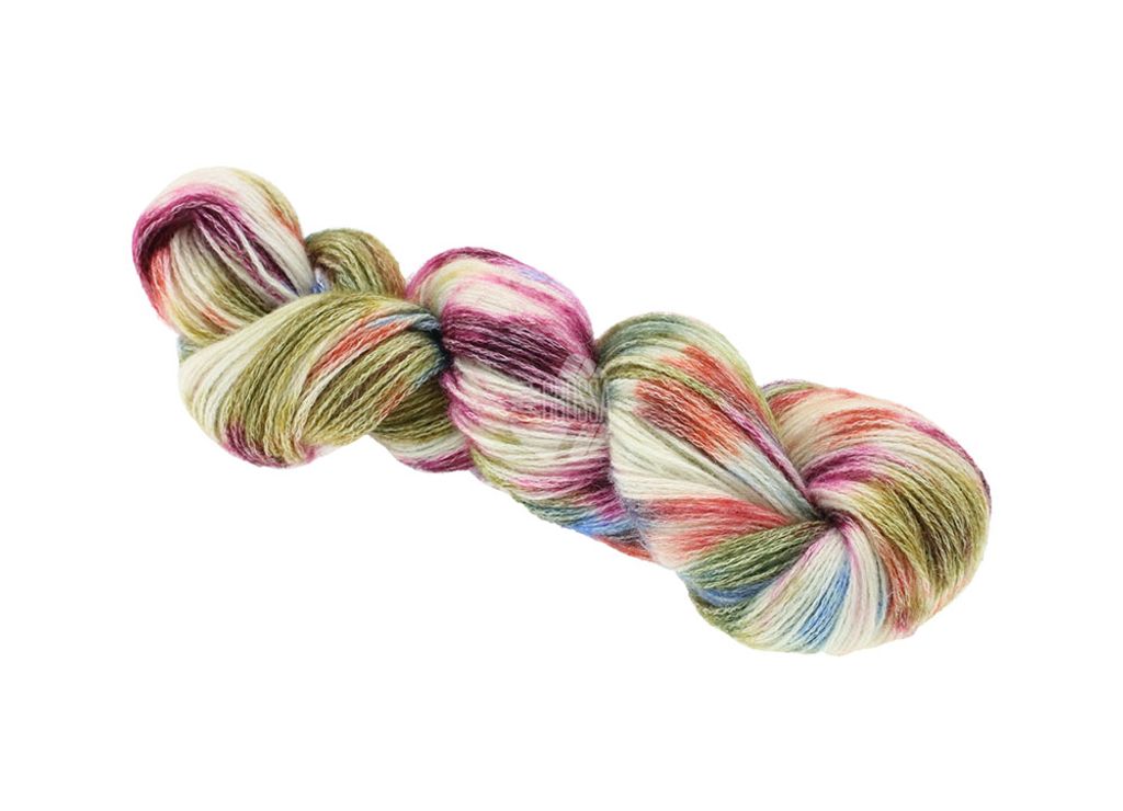 Lana Grossa Allora Hand-Dyed 0267 lichi Wolle