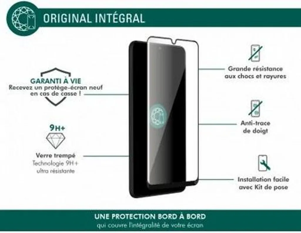 Vetro Temperato Samsung A42 5G Force Glass 2.5D Originale Trasparente
