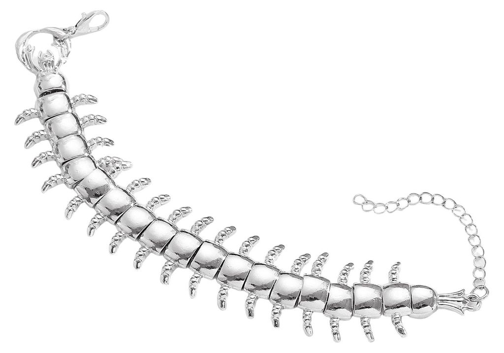 Herrenarmband mit verstellbarer Kettenlänge und bequemer Passform im Punk-Stil. Schmuck für Damen und Herren.